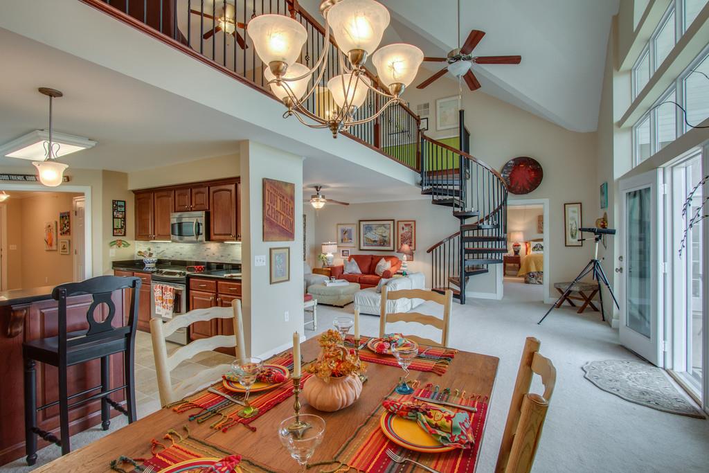 7100 Dale Ridge Road Lancaster, TN 38569 - Photo 6 of 29 The kitchen counter makes extra space for seating, or just chatting with the chef!