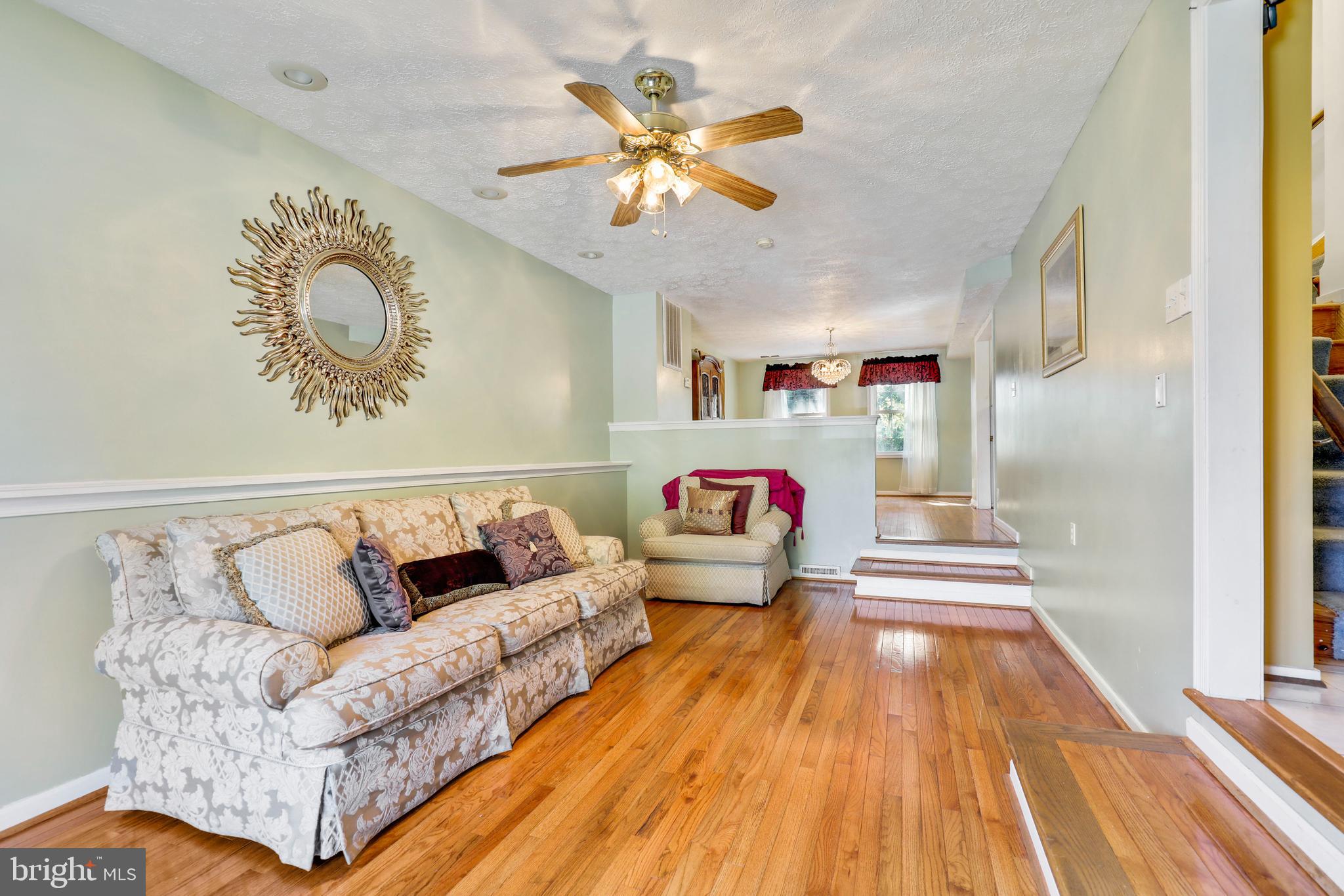 3207 Northmont Road Baltimore, MD 21244 - Photo 5 of 46 Formal Living Room w/ Hardwood Floors