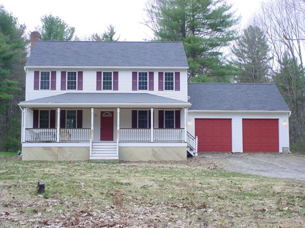 420 Cutler Road Barre, MA 01005 - Photo 1 of 30 a front view of a house with garden