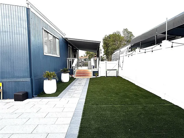 a house view with a sitting space