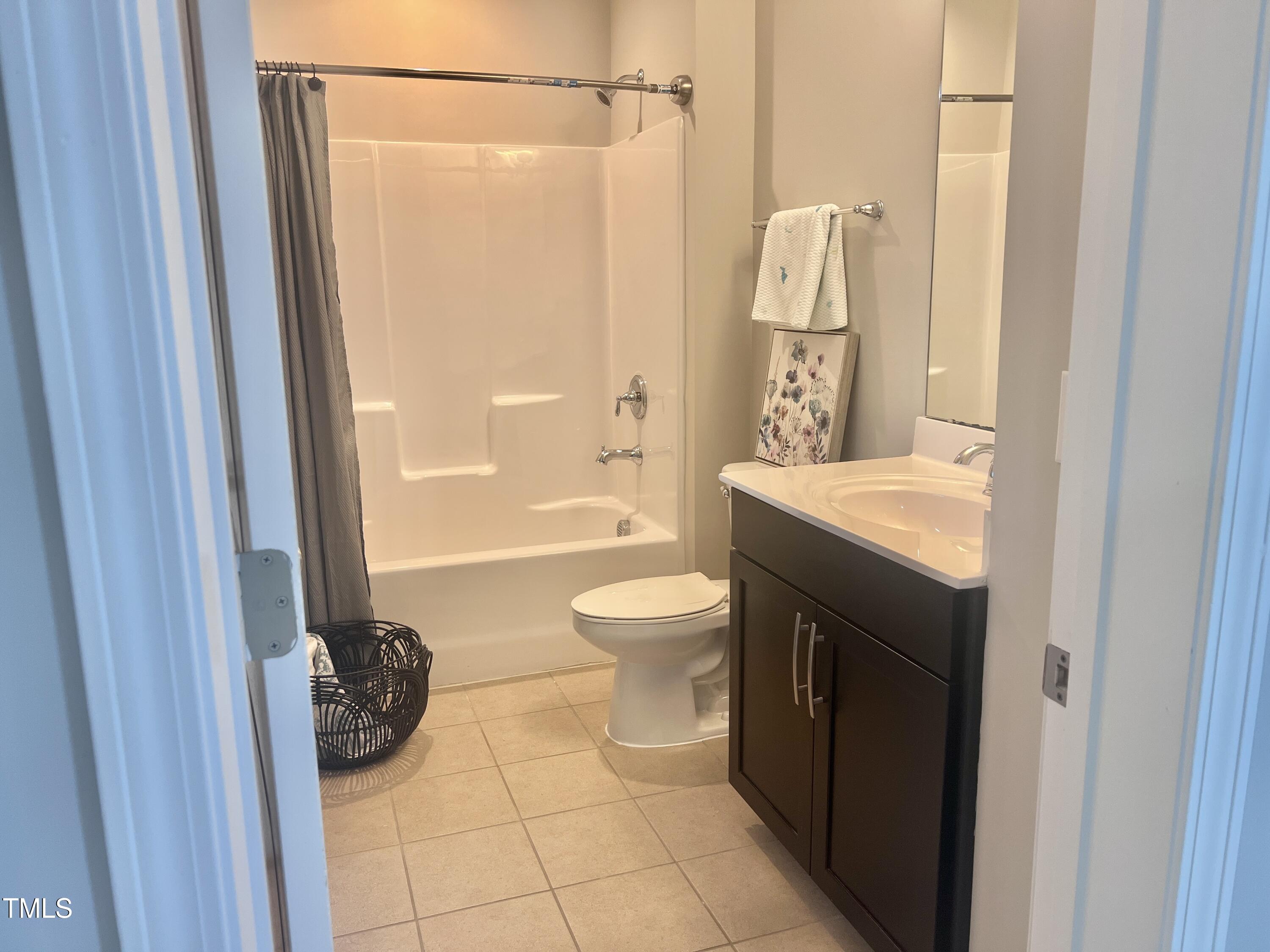 2528 Rambling Creek Road Apex, NC 27523 - Photo 37 of 45 3rd full bathroom in Basement