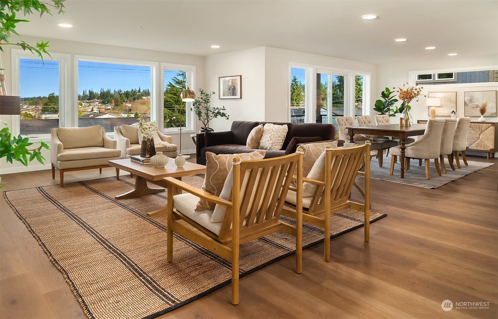 546 Paradise Lane, Unit A202 Edmonds, WA 98020 - Photo 4 of 30 a living room with furniture and wooden floor