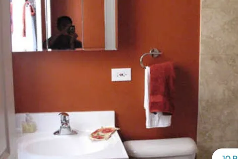 a bathroom with a sink and a toilet