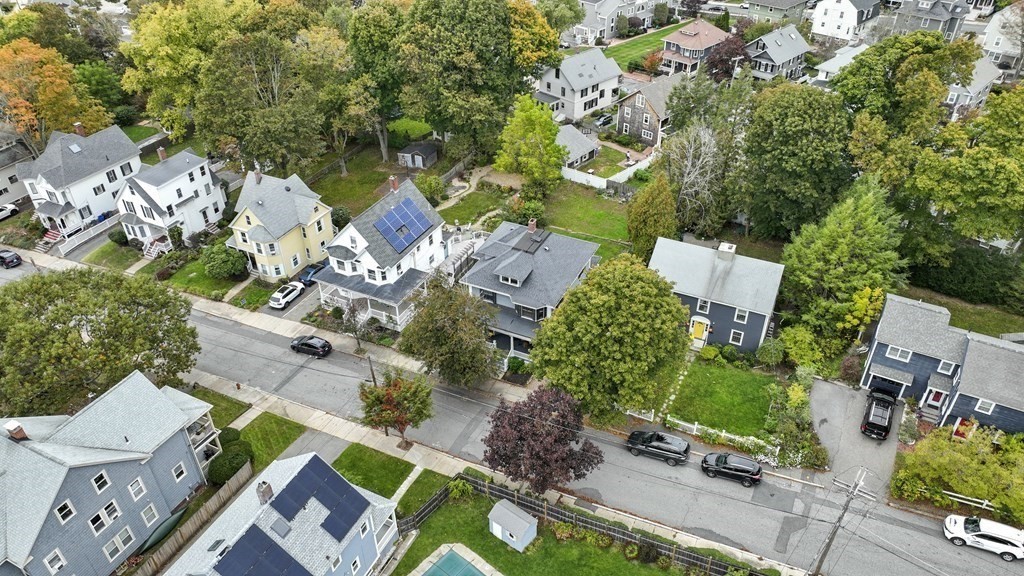 20 Columbus Avenue Beverly, MA 01915 - Photo 39 of 39 an aerial view of multiple houses with yard