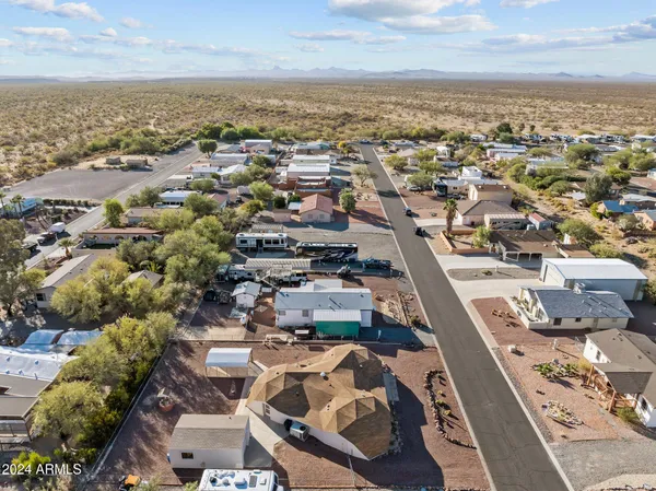 an aerial view of a city with lots of residential buildings