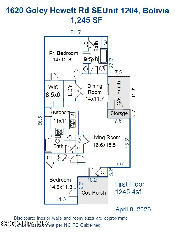 1620 Goley Hewett Road Southeast, Unit 1204 Bolivia, NC 28422 - Photo 61 of 61