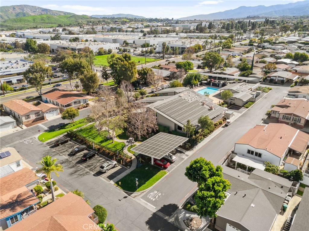 1550 Rimpau Avenue, Unit 52 Corona, CA 92881 - Photo 29 of 44 Aerial view of Clubhouse area