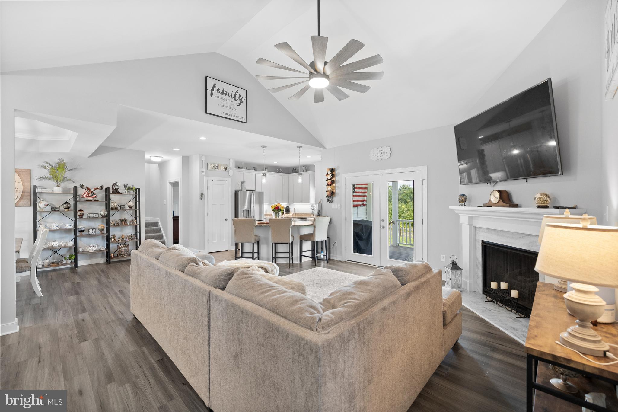 5175 Paynes Mill Road Bumpass, VA 23024 - Photo 11 of 55 Vaulted ceilings in the family room