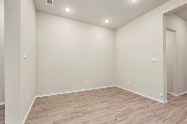 a view of empty room