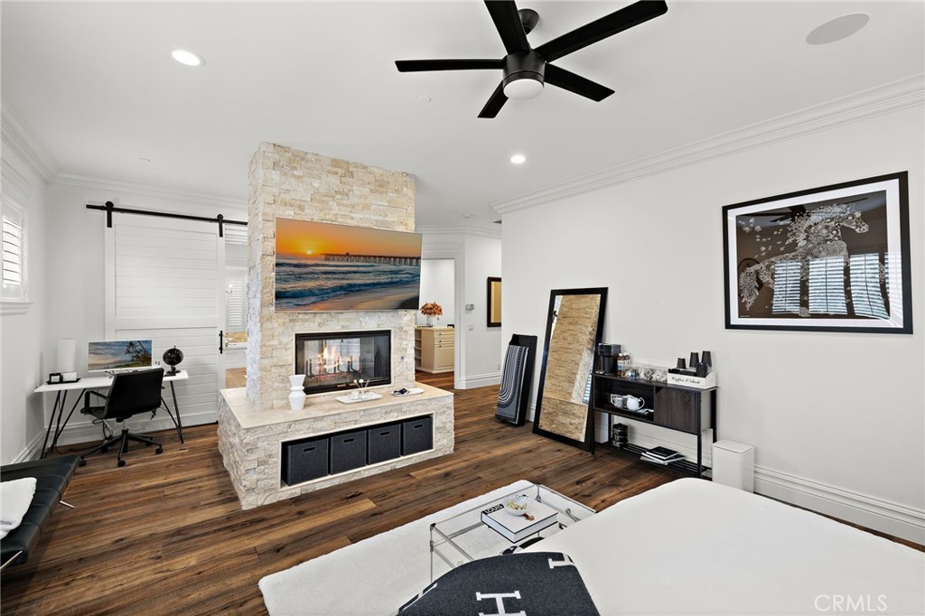 3202 Portico Del Norte San Clemente, CA 92673 - Photo 17 of 62 a living room with furniture and a fireplace