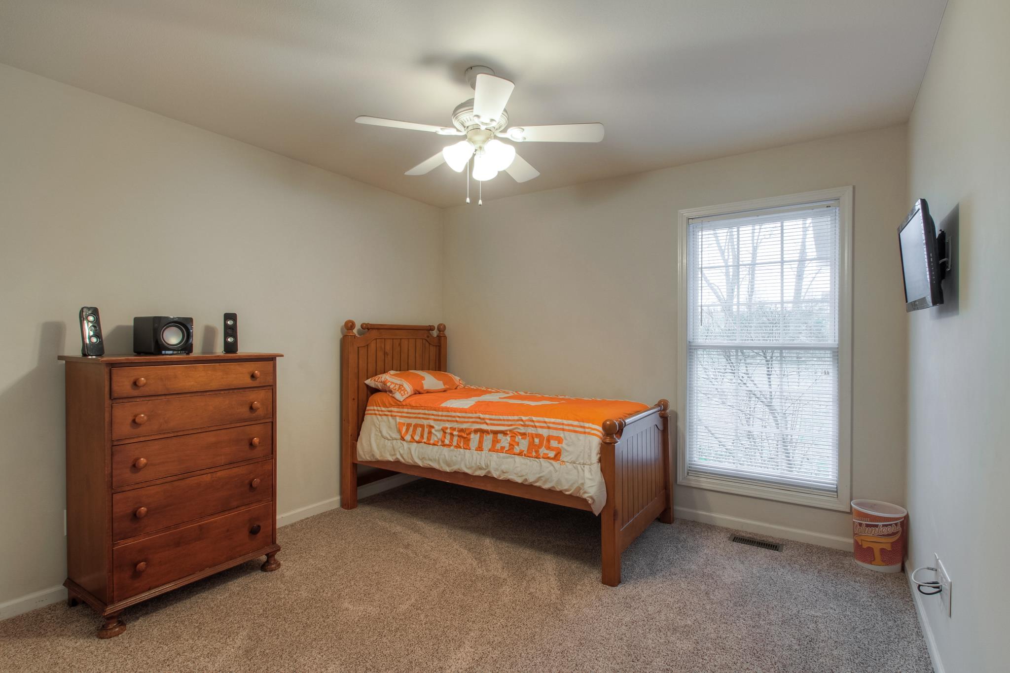 2735 Derby Run Road Springfield, TN 37172 - Photo 13 of 25 a bedroom with a bed and a window