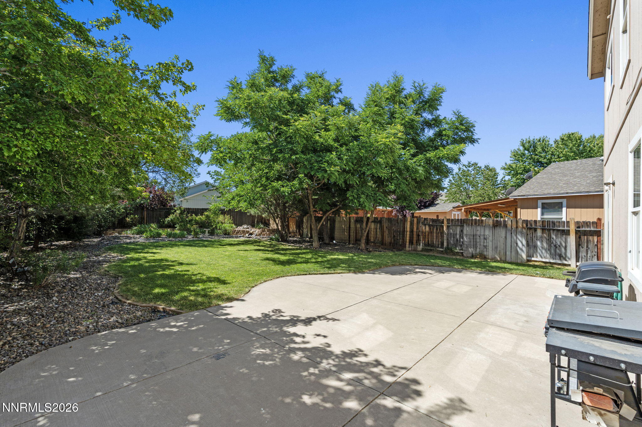 9490 Autumn Leaf Way Reno, NV 89506 - Photo 26 of 31 backyard looking towards back fence