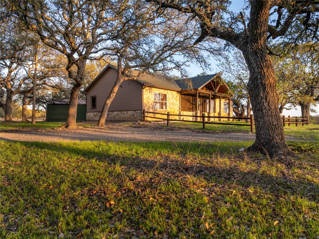 5525 Fm2340 Road Burnet, TX 78611 - Photo 25 of 39 View of front of home featuring stone siding