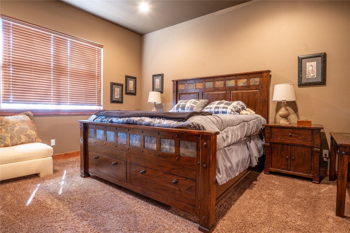 5525 Fm2340 Road Burnet, TX 78611 - Photo 29 of 39 Bedroom featuring light carpet