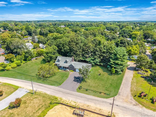 a view of a yard with an outdoor space