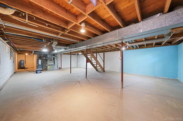 a view of a storage room