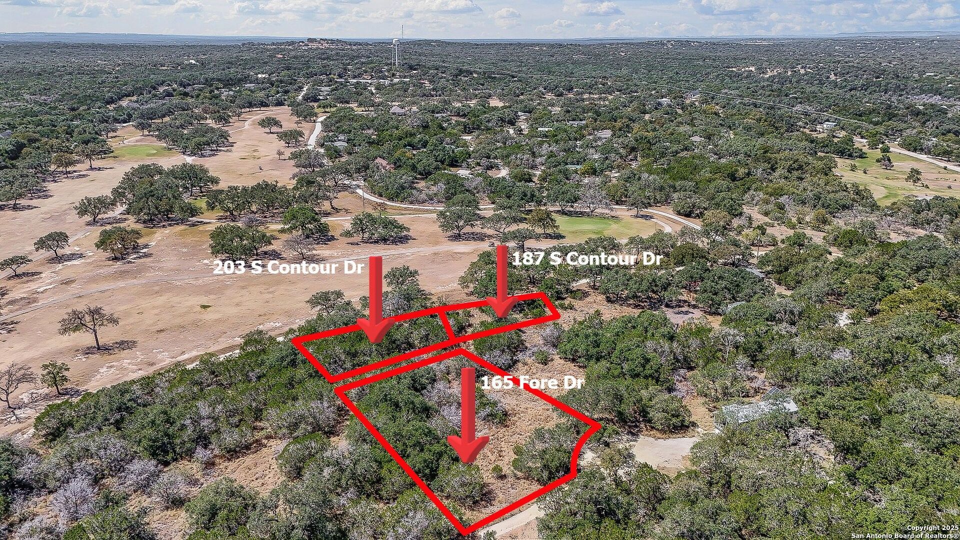 187 Contour Drive Spring Branch, TX 78070 - Photo 3 of 5 an aerial view of city and mountain view in back