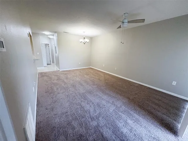 a view of empty room