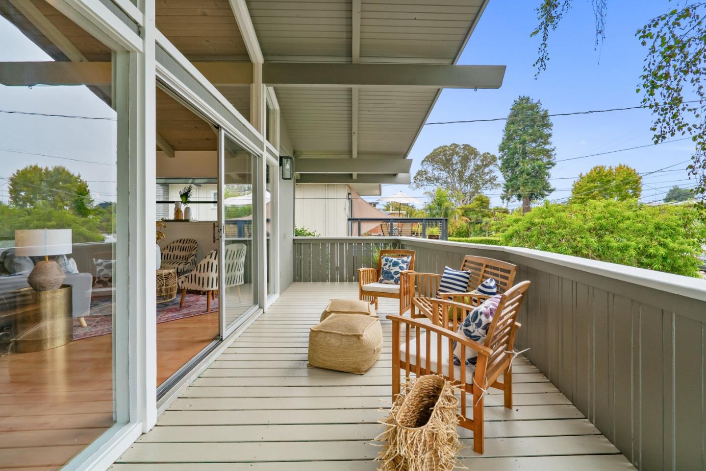 215 Martin Drive Aptos, CA 95003 - Photo 21 of 51 a view of a balcony with dining area