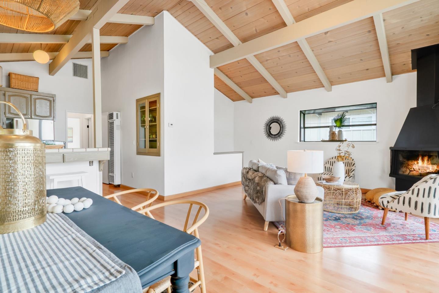 215 Martin Drive Aptos, CA 95003 - Photo 22 of 51 a living room with patio furniture and a flat screen tv