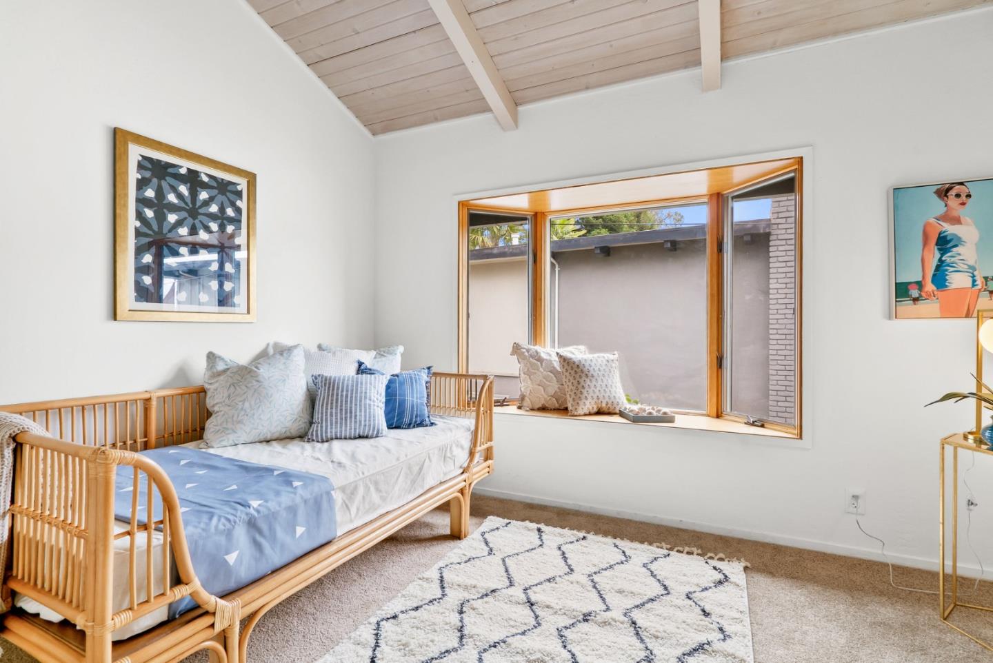 215 Martin Drive Aptos, CA 95003 - Photo 30 of 51 a bedroom with a bed and a window