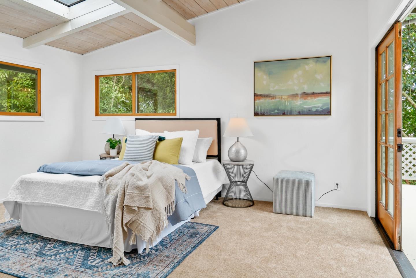 215 Martin Drive Aptos, CA 95003 - Photo 31 of 51 a bedroom with bed and a couch