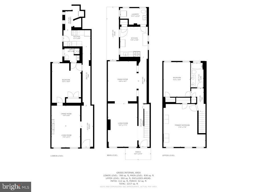 1136 5th Street Northeast Washington, DC 20002 - Photo 45 of 45 Floor Plans