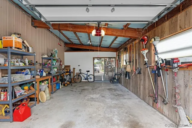 a view of storage and utility room
