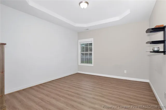 wooden floor in an empty room