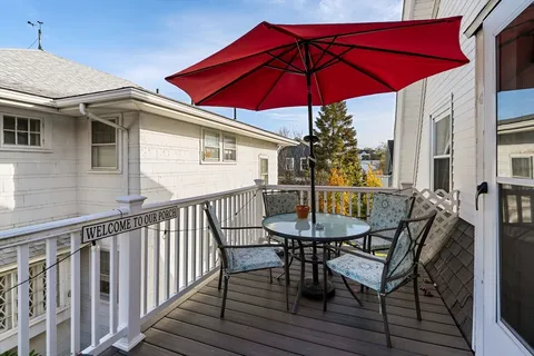 a view of balcony and patio