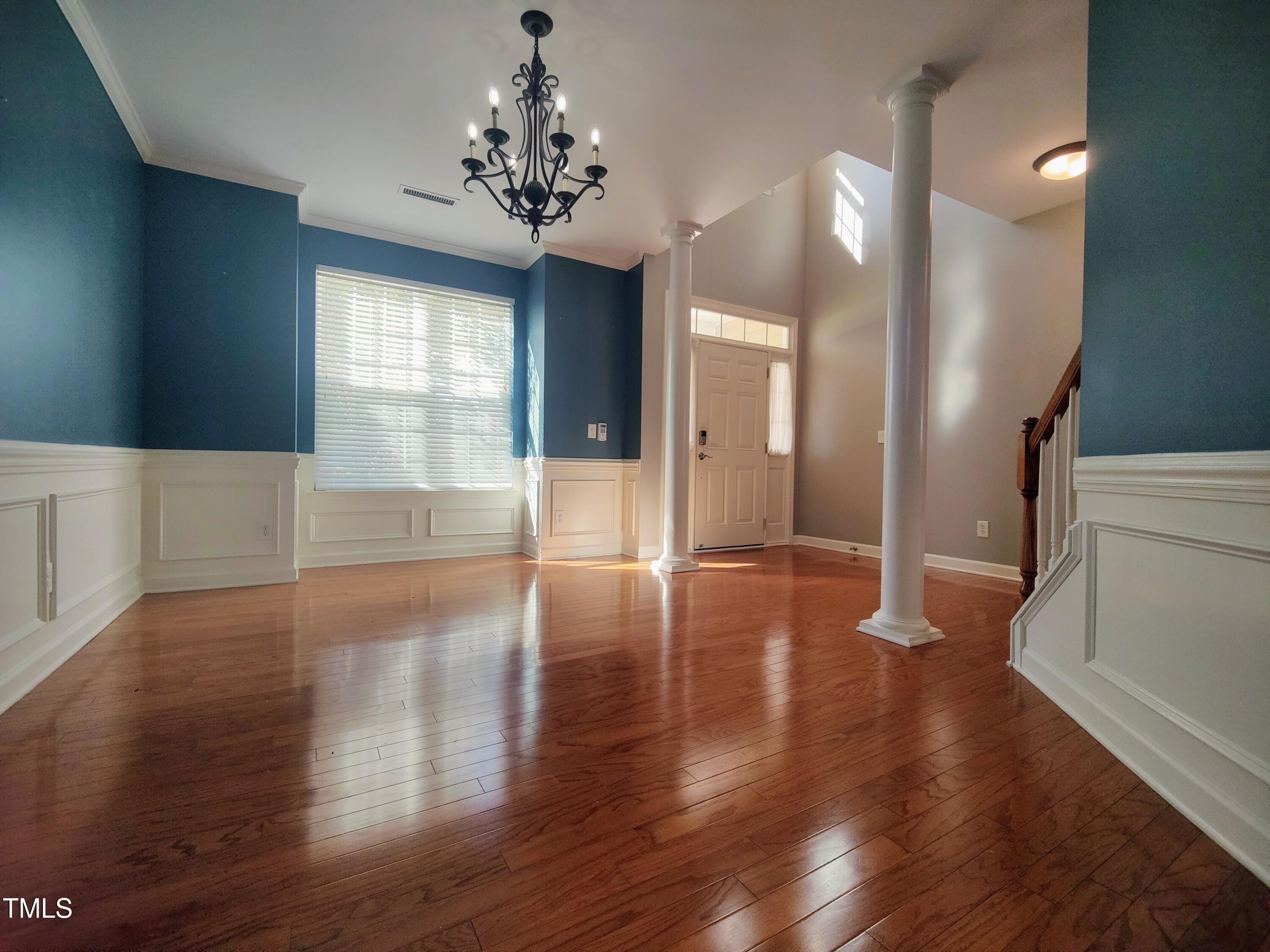 5321 Glass Ridge Road Raleigh, NC 27616 - Photo 13 of 74 Entry Foyer and Dining Room