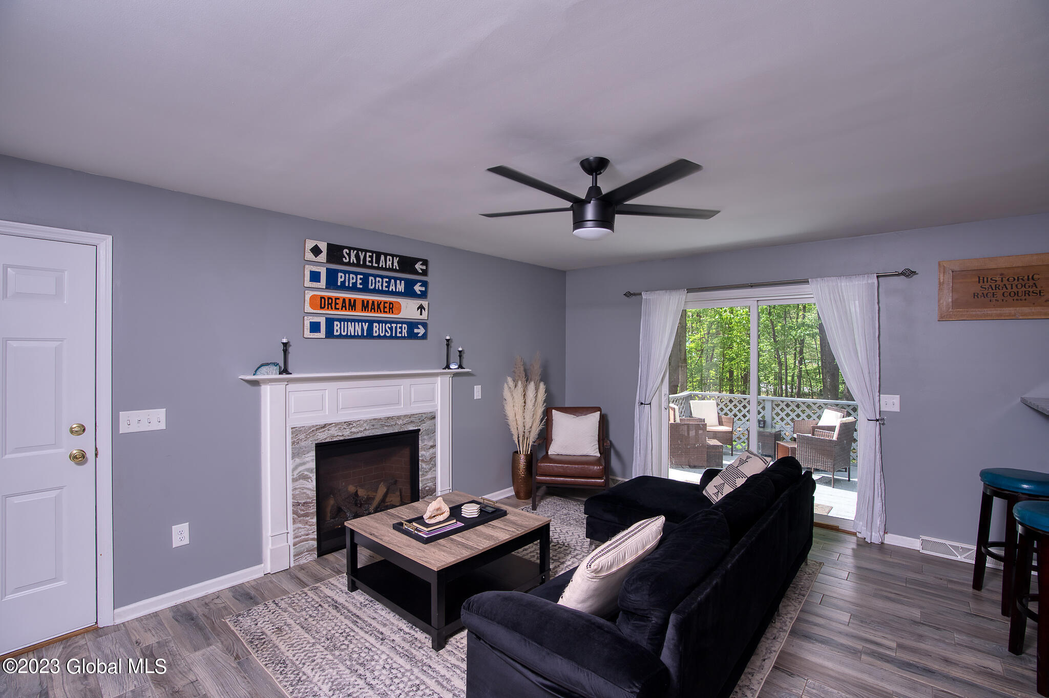 340 Burgoyne Road Saratoga, NY 12866 - Photo 34 of 54 Family Room w Gas Fireplace