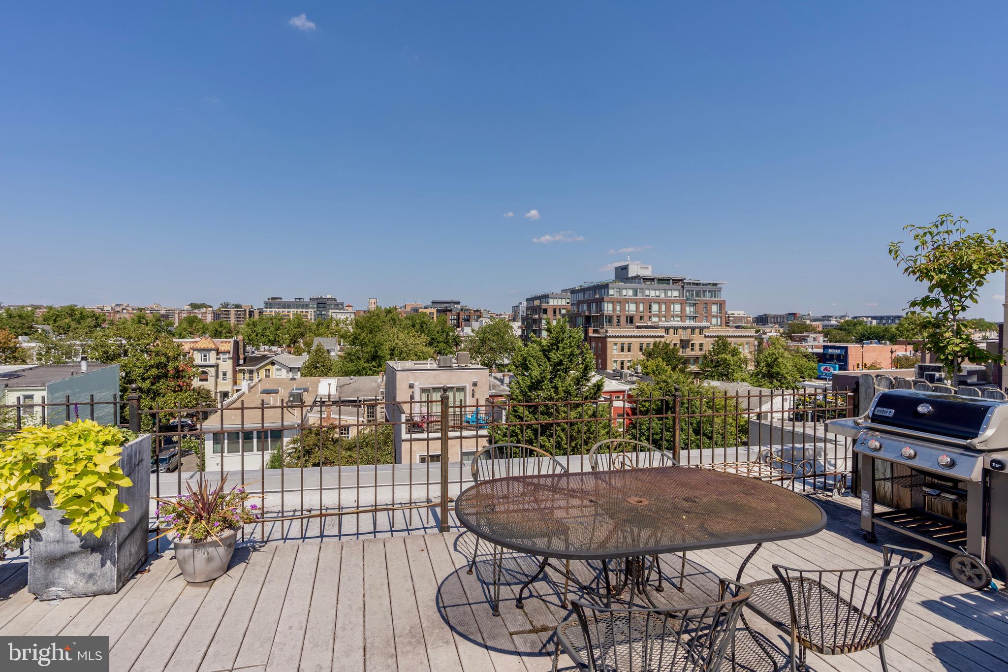1741 Johnson Avenue Northwest, Unit 301 Washington, DC 20009 - Photo 25 of 31 a view of a balcony with an outdoor space