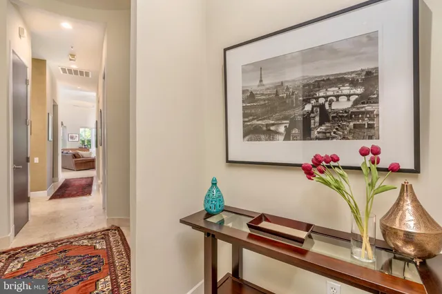 a view of a livingroom with furniture