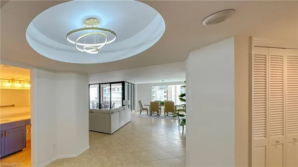 a view of livingroom with dining room