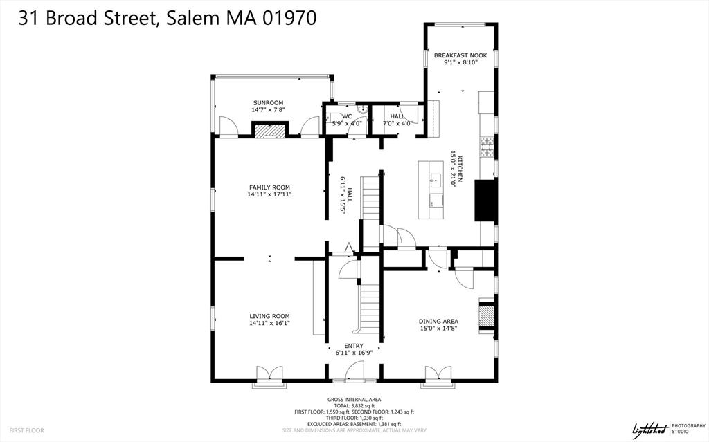 31 Broad Street Salem, MA 01970 - Photo 36 of 39 a picture of a floor plan