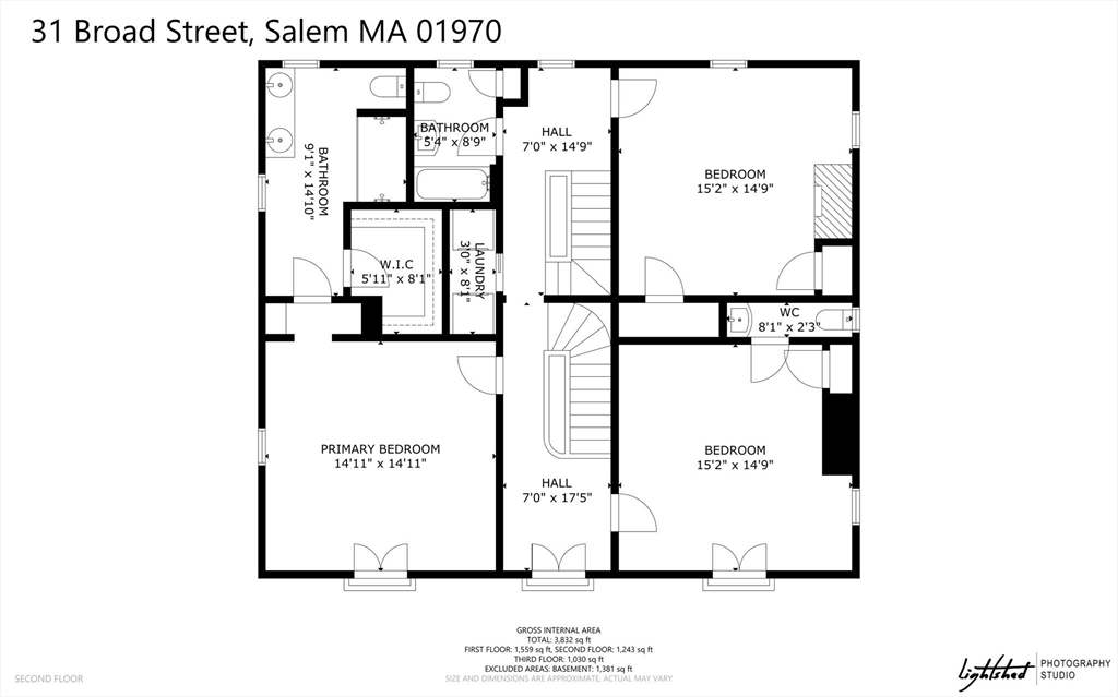 31 Broad Street Salem, MA 01970 - Photo 37 of 39 a picture of a floor plan
