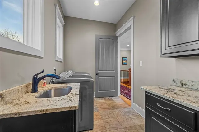 a view of city and mountain