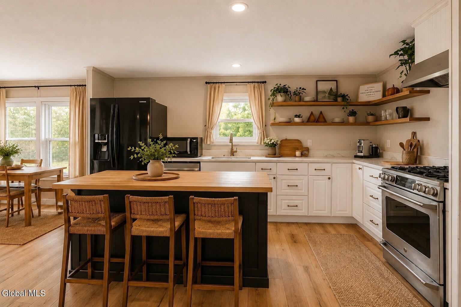 107 Fording Road Esperance, NY 12066 - Photo 9 of 42 AI staging kitchen island