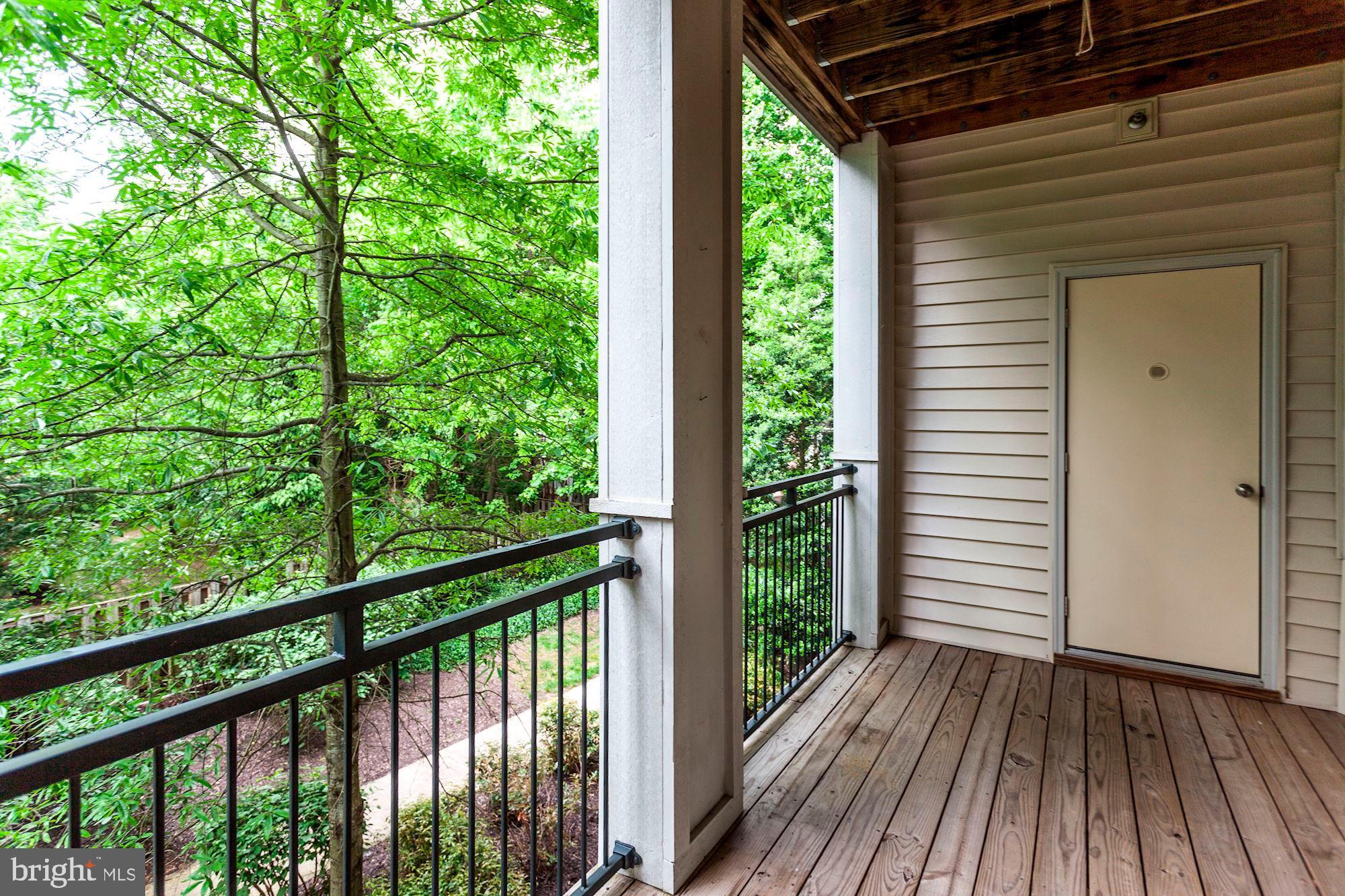12128 Garden Ridge Lane, Unit 203 Fairfax, VA 22030 - Photo 27 of 40 Private Balcony with Storage