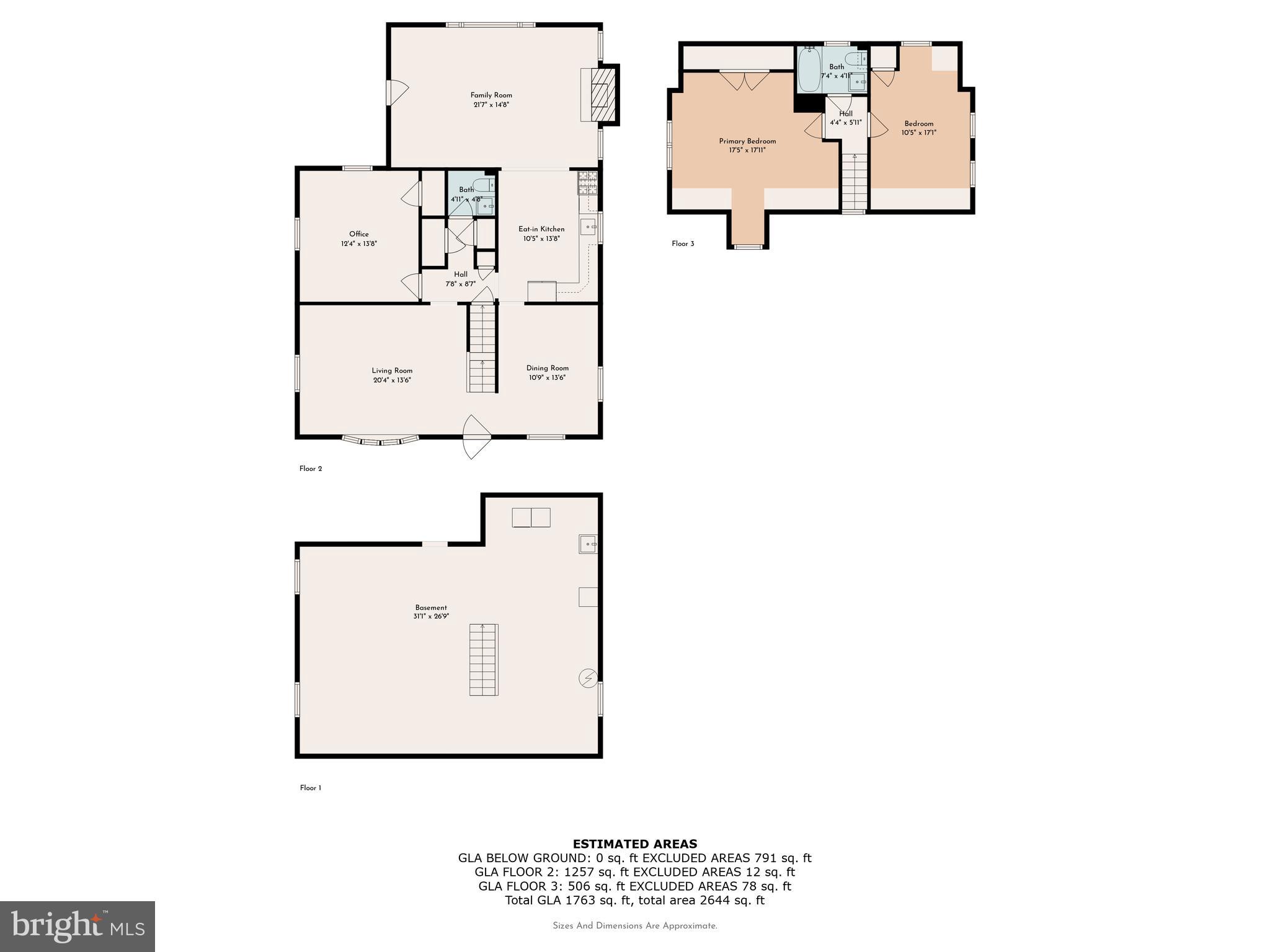 408 Barker Road Springfield, PA 19064 - Photo 22 of 22 a picture of a floor plan
