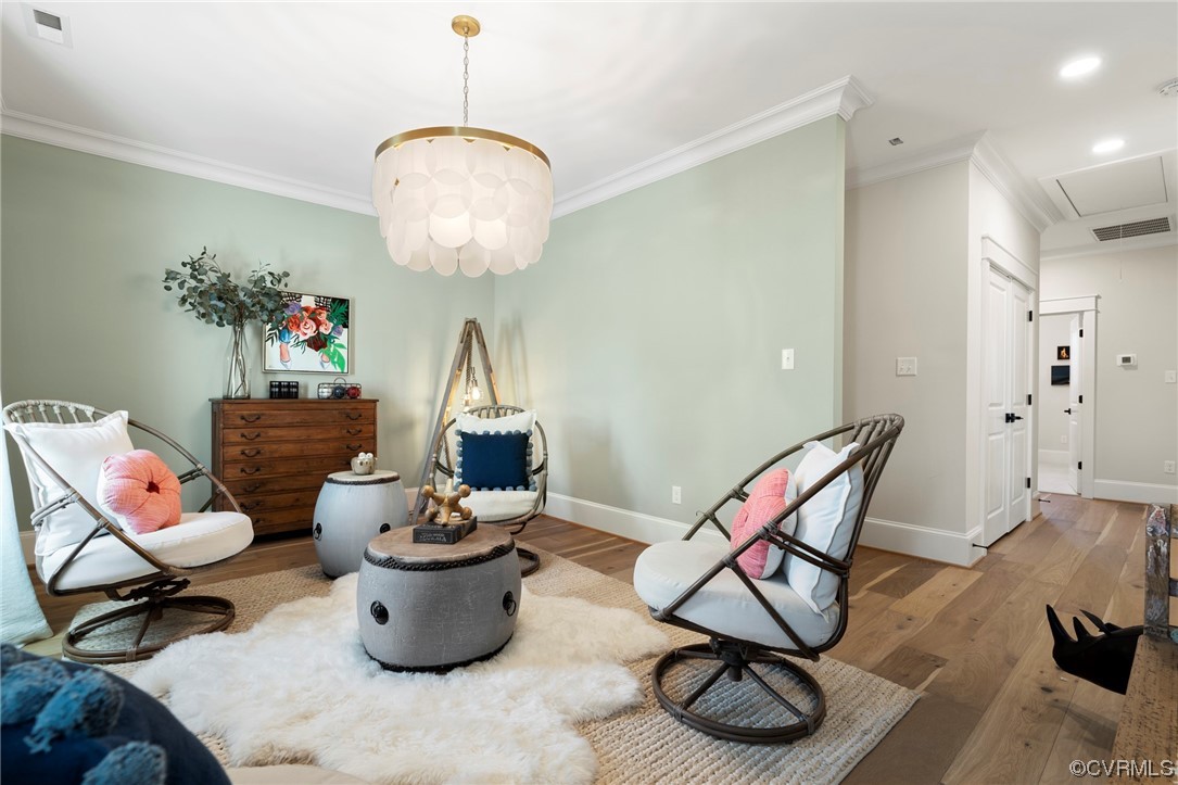 2542 Pagehurst Drive, Unit 8 Midlothian, VA 23113 - Photo 30 of 42 a dining room with furniture and wooden floor