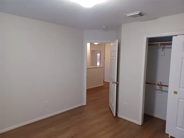 wooden floor in an empty room