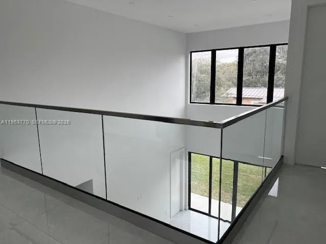 a room with a window