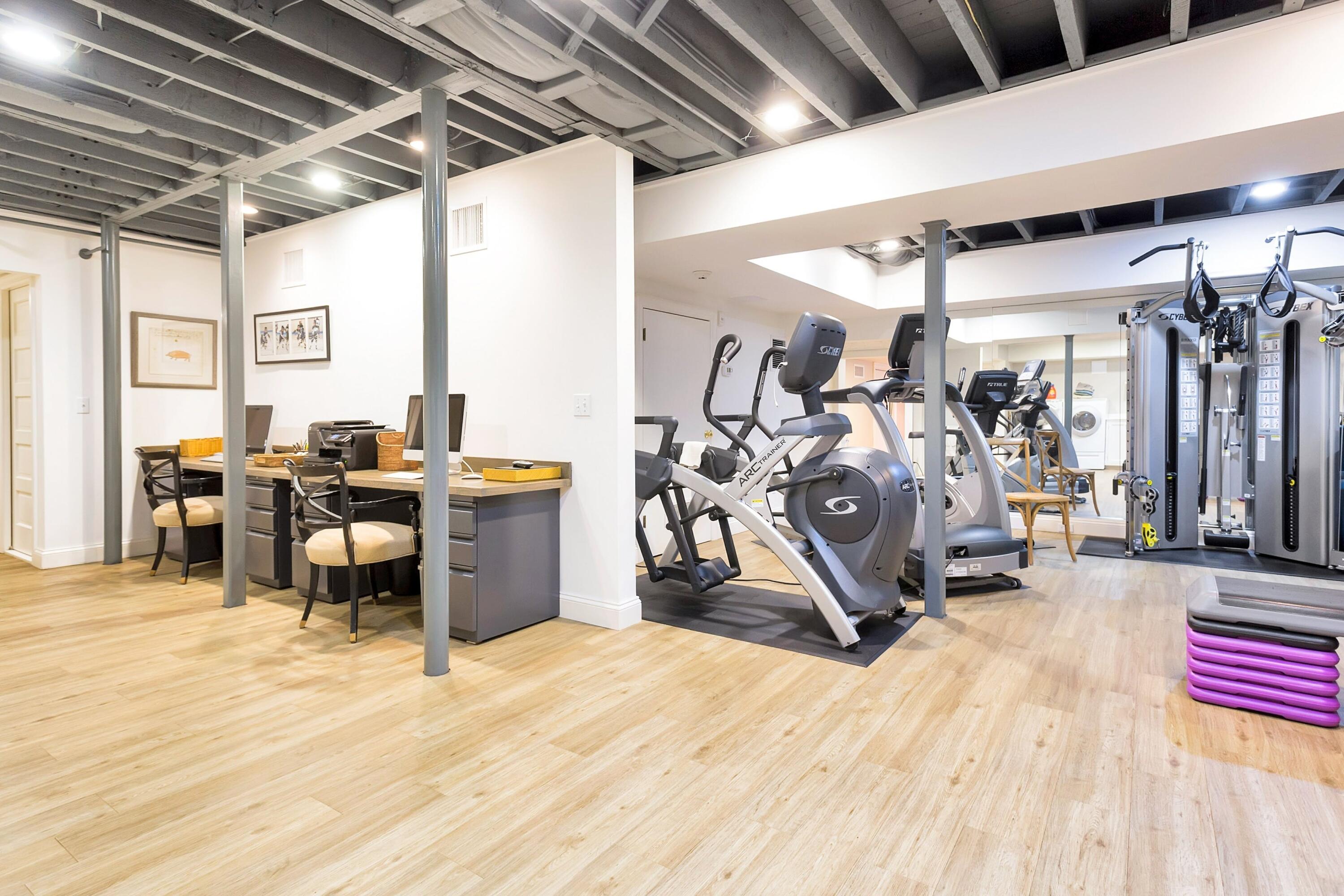343-335 Wahackme Road New Canaan, CT 06840 - Photo 24 of 32 a view of a room with gym equipment