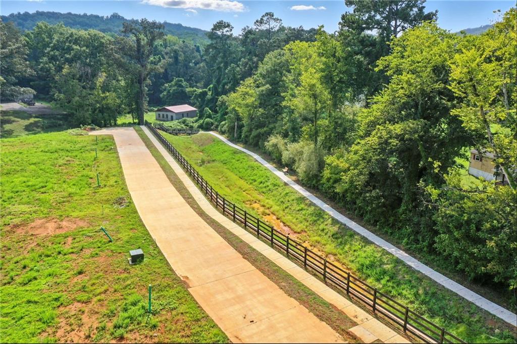133 Old Alabama Road Southeast Emerson, GA 30137 - Photo 25 of 40 a view of swimming pool with a large window and floor to ceiling window