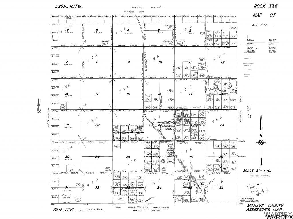 Assessors map