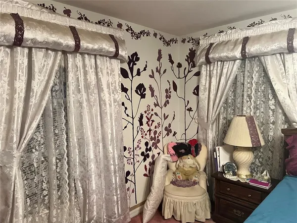 a room with a couch and a table