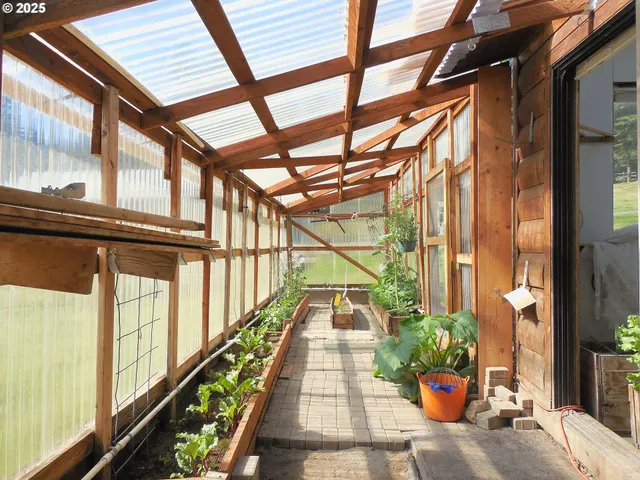 a view of staircase with a potted plant