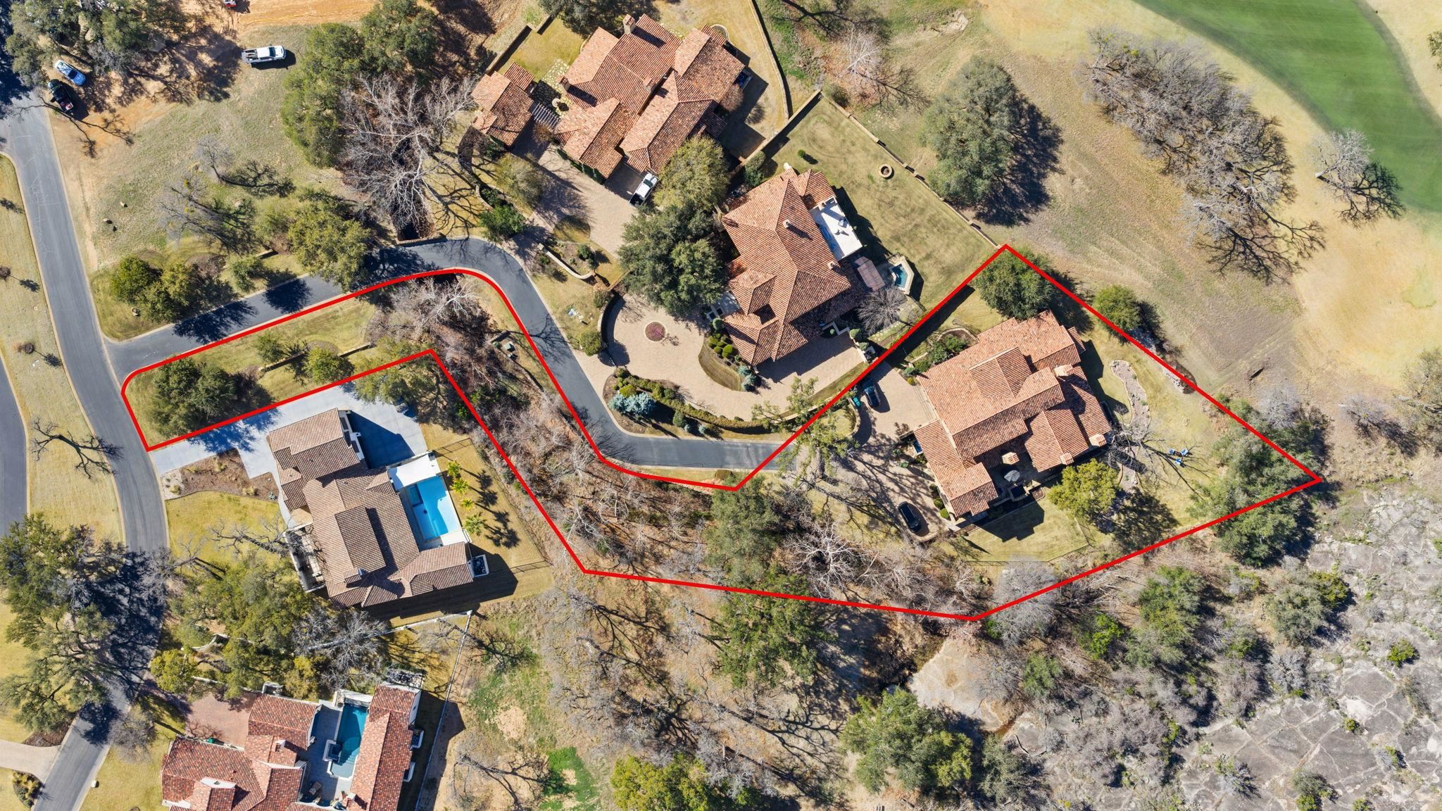 119 Plaza Escondido Horseshoe Bay, TX 78657 - Photo 29 of 30 view of a house with a yard